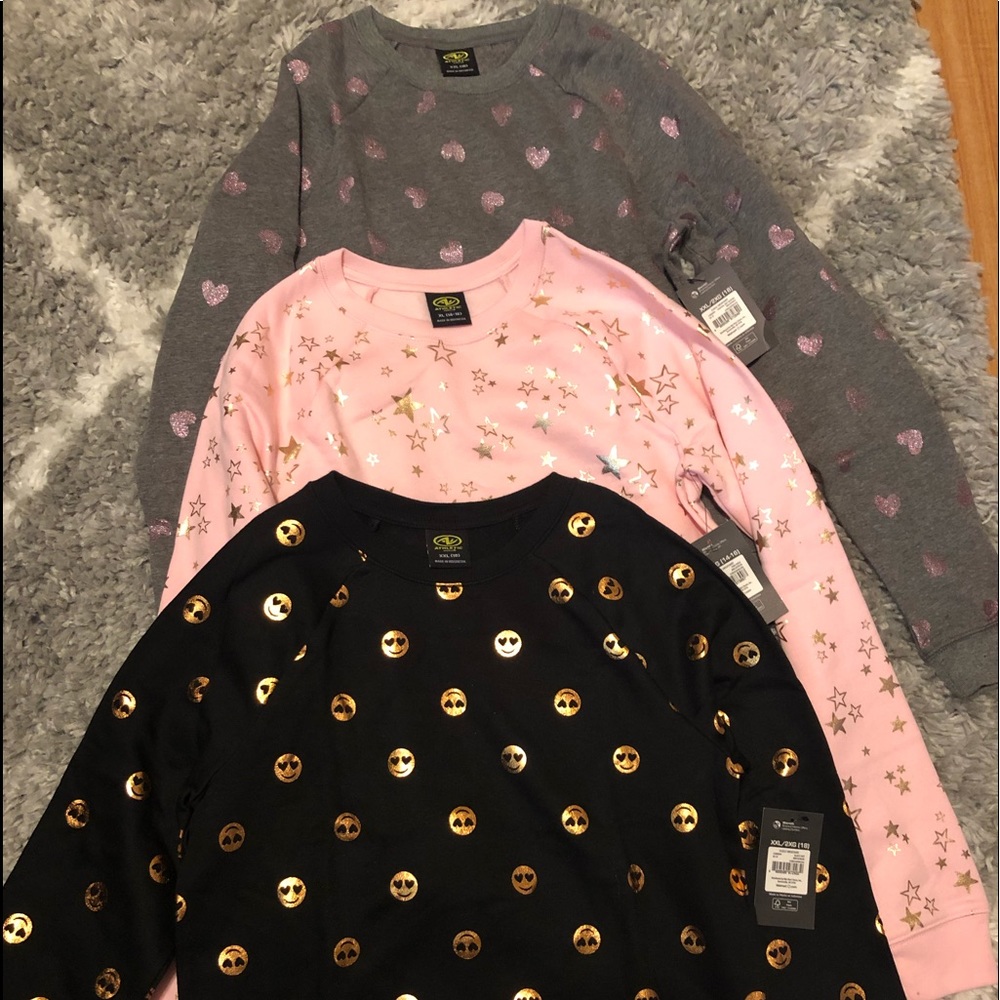 Nwt  girls sweatshirts
